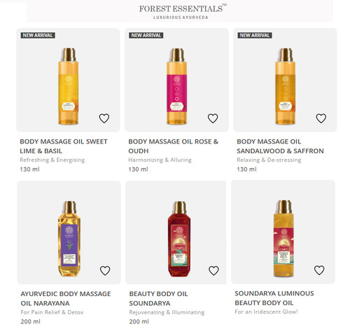 Forest essentials luxury oli - forest,