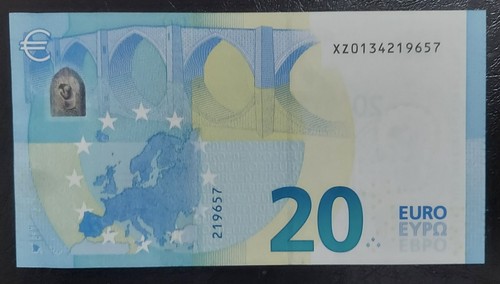 Euro germany testnote - 20, serie