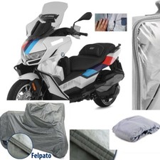 TELO COPRIMOTO TELATO FELPATO BMW C 400 GT ANNO 2021 IMPERMEABILE ANTIGRANDINE
