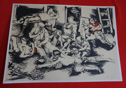 Renato guttuso fotolitografia - guttuso,