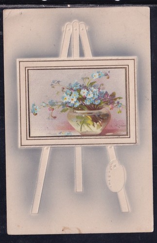 Cartolina quadro con vaso - cartolina,