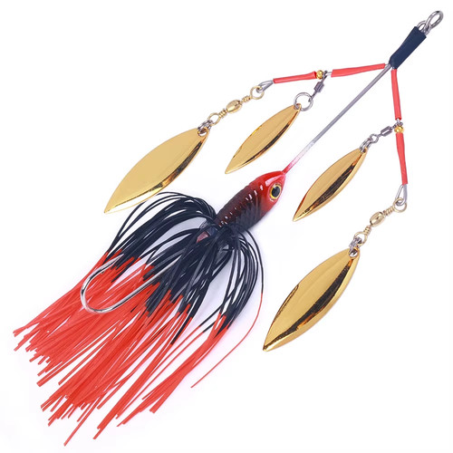 Buzzbait rosso esca - rosso,
