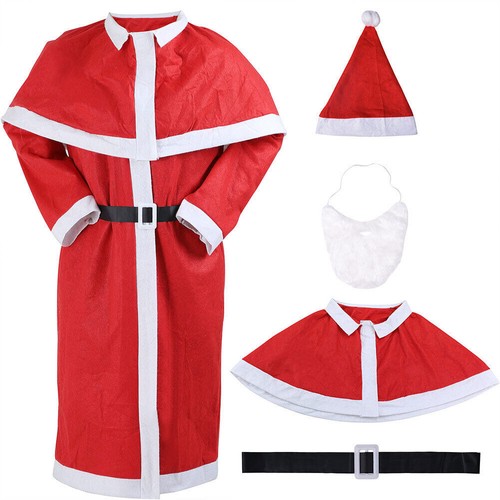 Costume completo babbo natale - completo,