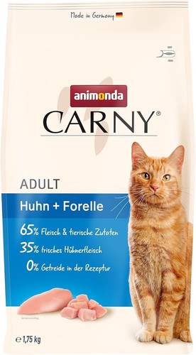 Croccantini gatto adulti pollo - gatto,