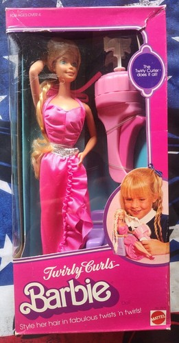 Barbie twirly curls bambola - twirly,