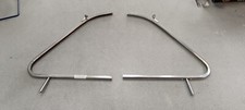 Coppia telaio deflettore vetro