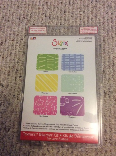 Kit avviamento sizzix texturz - kit,