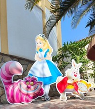 Sagome Figure Disney Alice nel Paese delle Meraviglie Stregatto Bianconiglio