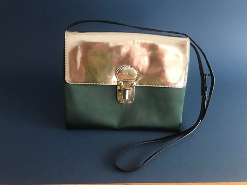 Borsa marni raso verde - di,