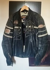 Held Giacca Moto Biker Races 76 Established 100 Milenovice 100Mile Championship