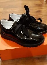 Primigi Scarpe Bambina Taglia 35 Laccate Nere PERFETTE!!!!