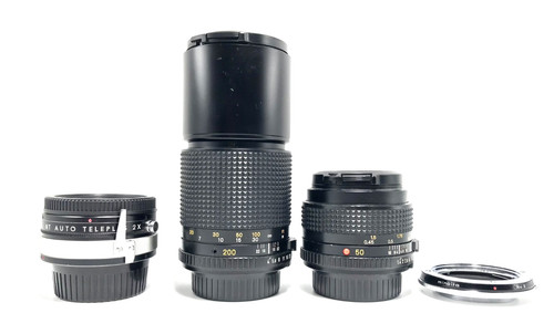 Kit obiettivo minolta - obiettivo, md