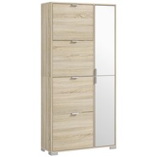 HOMCOM Scarpiera con Specchio