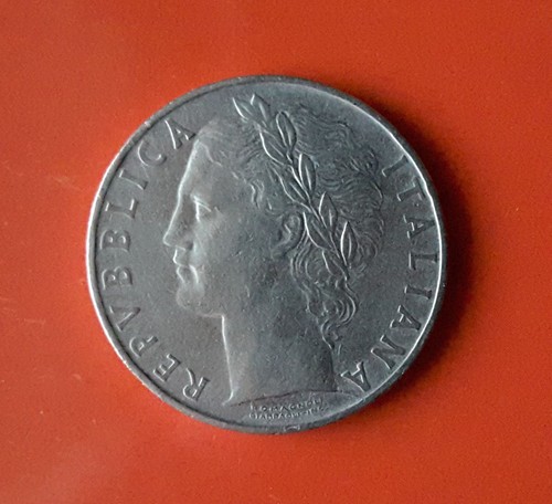100 lire 1956 - 100,