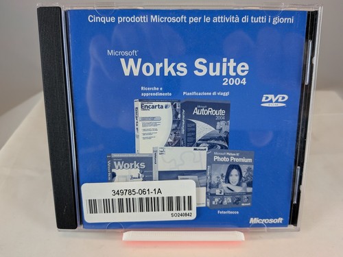 Microsoft works suite - microsoft,