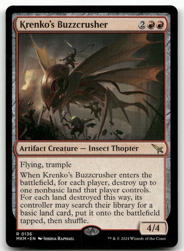 Krenko buzzcrusher 136 - #136, (nm)
