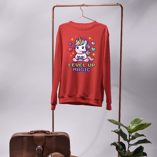 Merch level magia felpa - level, up