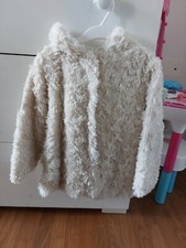 Cappotto Pelliccia Bambina Taglia 4/5 Anni