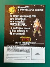 Vintage Star Wars Harbert Boba Fett Rancor keeper  Reclame Pubblicità Webung