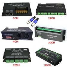 DMX 512 LED Decoder Controller