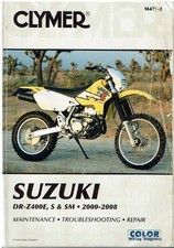 SUZUKI DR-Z400E, DR-Z400S &