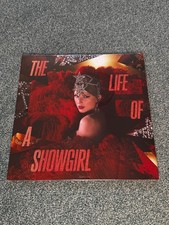Taylor Swift Life Of A Showgirl Tiny Bubbles In Champagne Red Splatter Vinyl LP