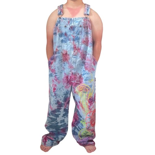 Salopette bavaglino denim