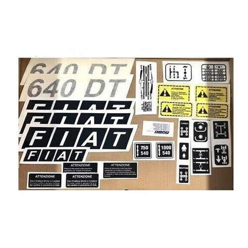 Kit adesivi decalcomanie - decalcomanie, fiat