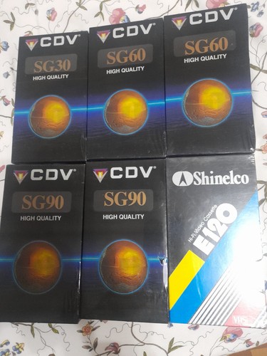 Lotto stock vhs cdv - cdv, sg30