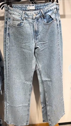 Jeans zara donna vita - jeans,