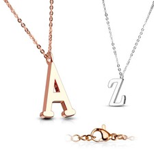 Collana Acciaio Inox A - Z