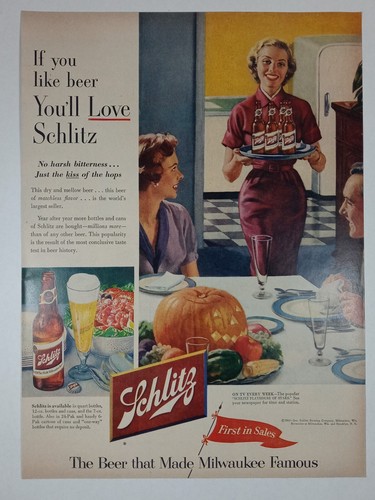 Pubblicità halloween schlitz - halloween,