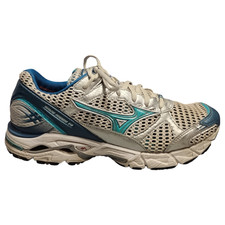 Sneakers Mizuno Wave Rider 14 donna US 10 multi rete atletica corsa stringate