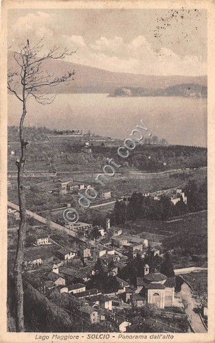 Cartolina postcard solcio - postcard,