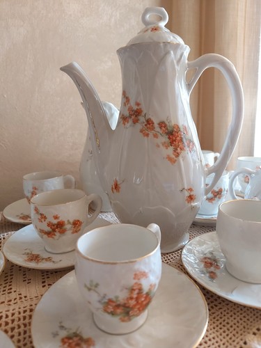Servizio caffè porcellana - servizio,