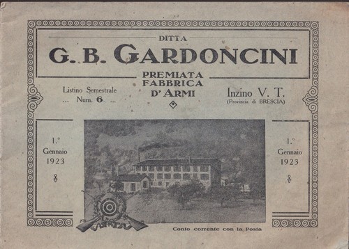 Catalogo gardoncini 1923 - catalogo,
