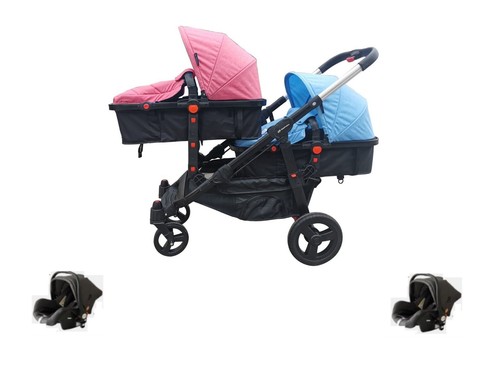 Passeggino carrozzina trio - passeggino,