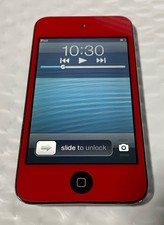 Apple iPod Touch 4a Generazione 64GB MC547LL/A - Personalizzato Rosso/Nero - Funzionante 100%