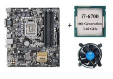 Kit Asus Scheda Madre socket lga 1151 con cpu processore Intel quad core i7 6700