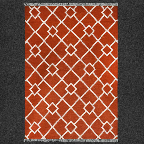 Tappeto dhurrie cotone lana - tappeto, cotone/lana