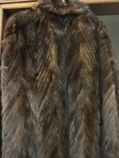 pelliccia in code di volpe taglia 44 usata pochissimo