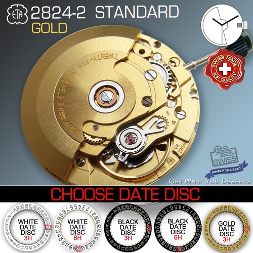 Movement automatic eta 2824 - automatic, 2824-2