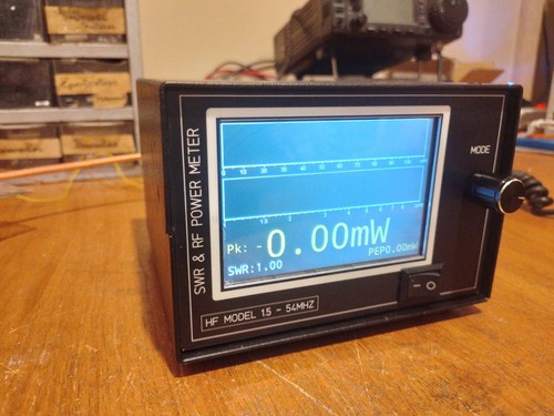 Swr meter 4kw colore - meter, tft