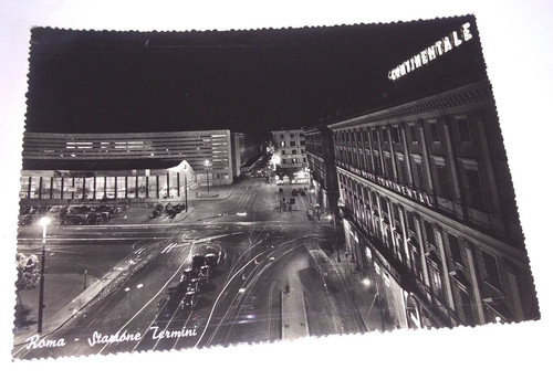 Cartolina stazione termini - cartolina,