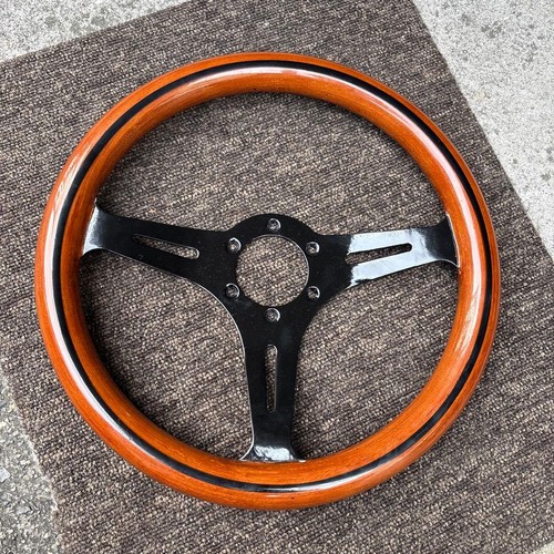 Volante legno 320 fatto - volante,