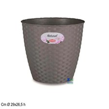 VASO PORTAVASO LINEA NATURAL