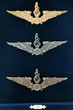 LUCIANO ZANELLI. Cofanetto con "trittico" da collezione: Brevetti Merito VV.FF. 