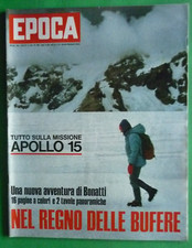 WALTER BONATTI-APOLLO 15-FLORINDA BOLKAN EPOCA 1089/1971