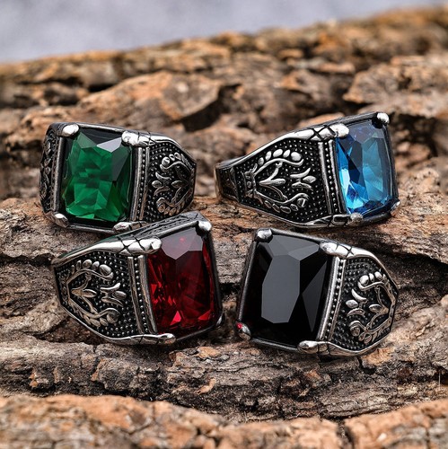 Anello uomo vintage big - big, cubic