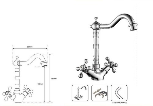 Miscelatore rubinetto - x,